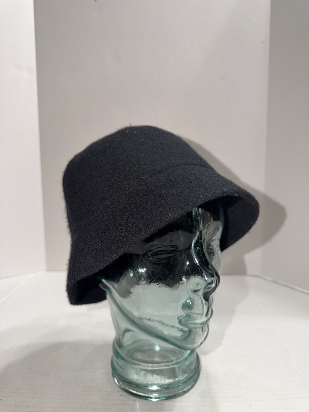 Classic Black Wool Bucket Hat for Women - August Hat Company